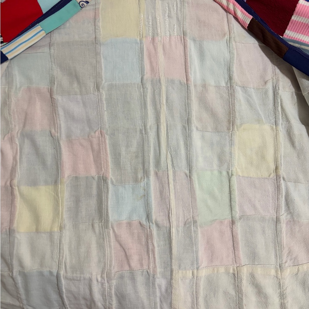 Colorful Patchwork Women's Jacket - Picture 5 of 5
